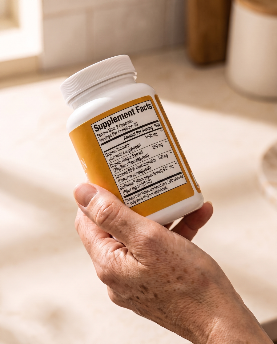 <p>What To Look For On A Turmeric Label</p>